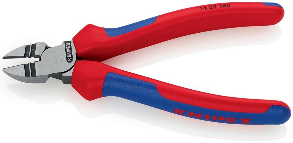Abisolierseitenschneider Länge 160 mm 1,5 / 2,5 mm poliert Mehrkomponenten-Hüllen