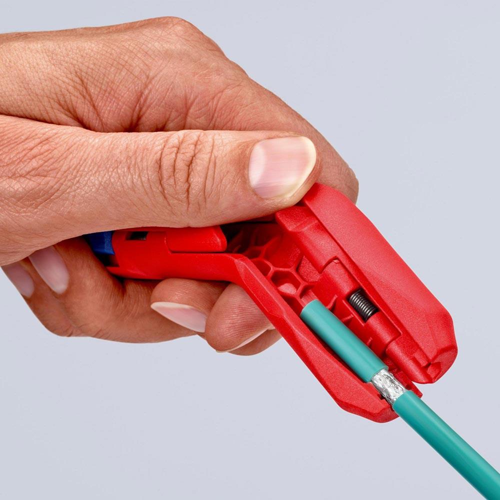 Universal Abmantelungswerkzeug ErgoStrip® Gesamtlänge 130 mm für Linkshänder Universal Abmantelungswerkzeug ErgoStrip® Gesamtlänge 130 mm für Linkshänder
