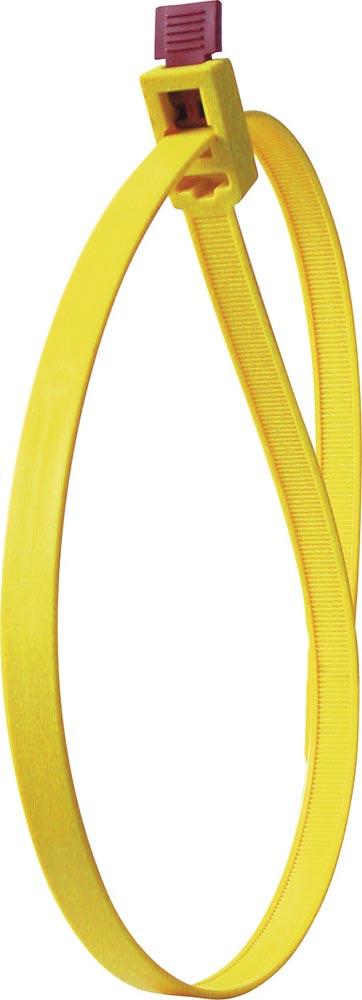 Kabelbinder SpeedyTie Länge 750 mm Breite 12 mm Polyamid gelb 5St./Btl.