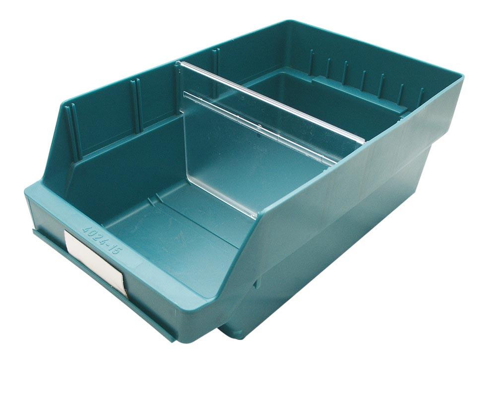 Regalkasten, PP, BxTxH 180x600x95 mm, Farbe blau, VE 20 Stück