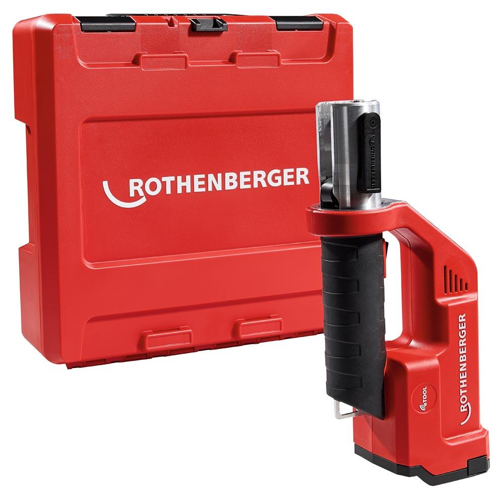 Rothenberger Akku-Presswerkzeug ROMAX Compact TT im Koffer (o. Akku/Ladegerät)