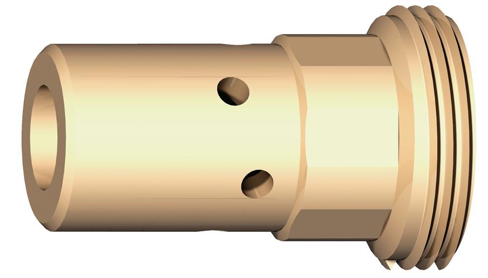 Düsenstock, M8/M10x1, Länge 25 mm (kurz), Messing (CuZnPb)