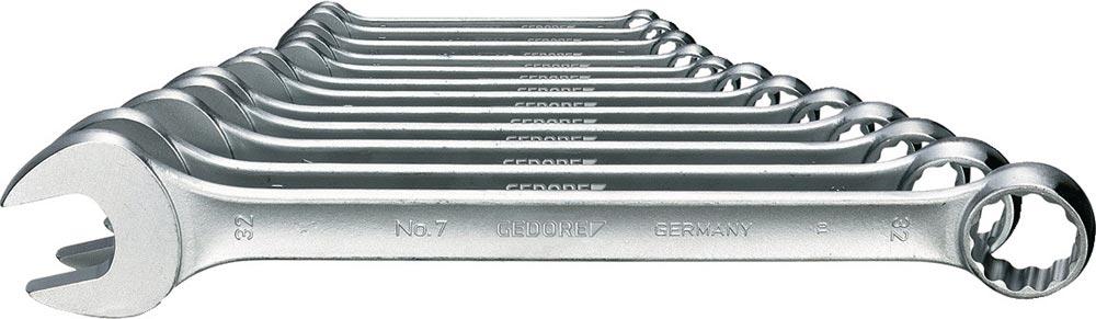 Ringmaulschlüsselsatz 7-012 12-teilig Schlüsselweite 10-32 mm Form A CV-Stahl Ringmaulschlüsselsatz 7-012 12-teilig Schlüsselweite 10-32 mm Form A CV-Stahl