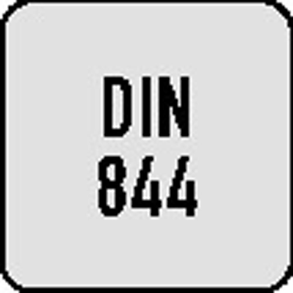 Bohrnutenfräser DIN 844 Typ N Nenn-Ø 18 mm HSS-Co8 DIN 1835 B Schneidenanzahl 3 lang