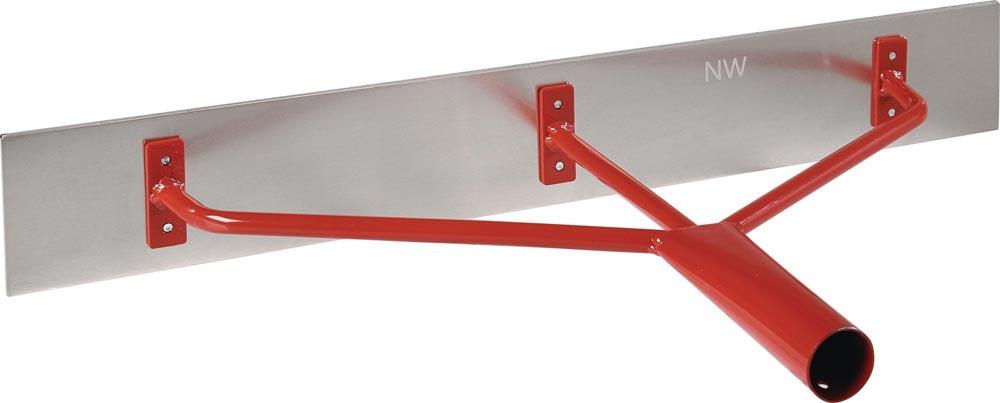 Teerverteiler und Splittschieber Länge 600 mm, Breite 90 mm ohne Stiel Aluminum