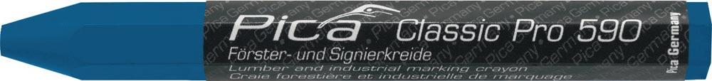 Förster-/Signierkreide Classic PRO 590 blau papiert 12 Stück / Schachtel