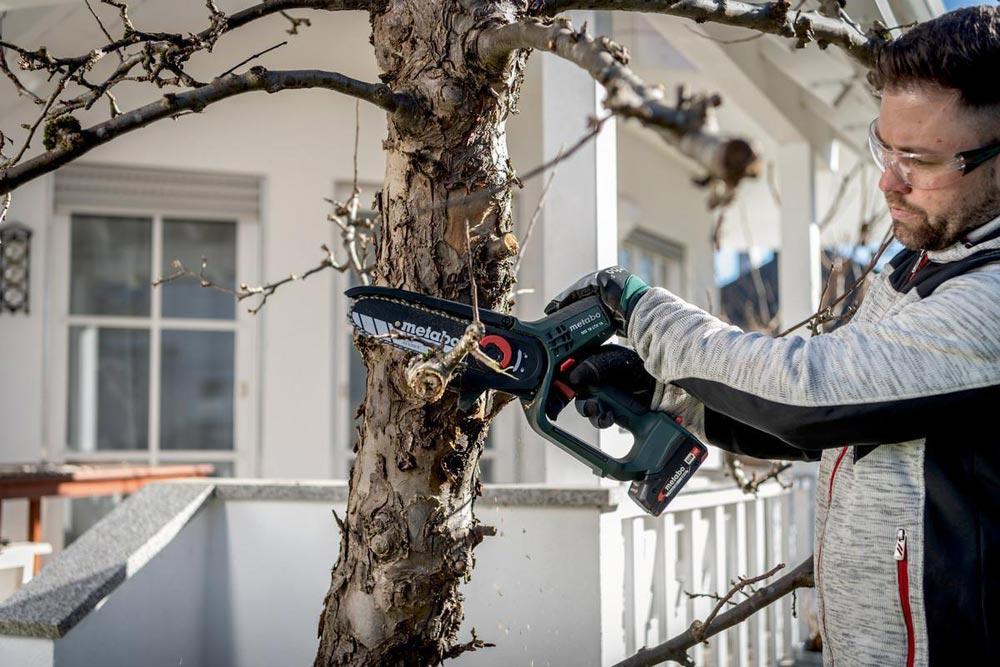METABO Akku Kettensäge MS 18 LTX BL 25 (ohne Akku/Ladegerät)