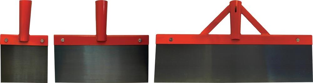 Stoßscharre Breite 150 mm gehärtet, ohne Stiel Stahl