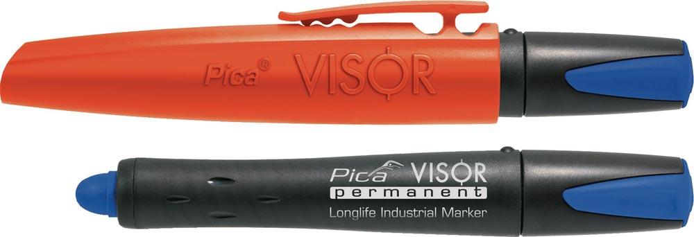 Industriemarker Visor permanent blau wasserfest