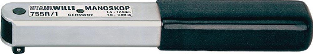 Drehmomentschlüssel MANOSKOP® 755R/1 1/4  1,5 - 12,5 Nm