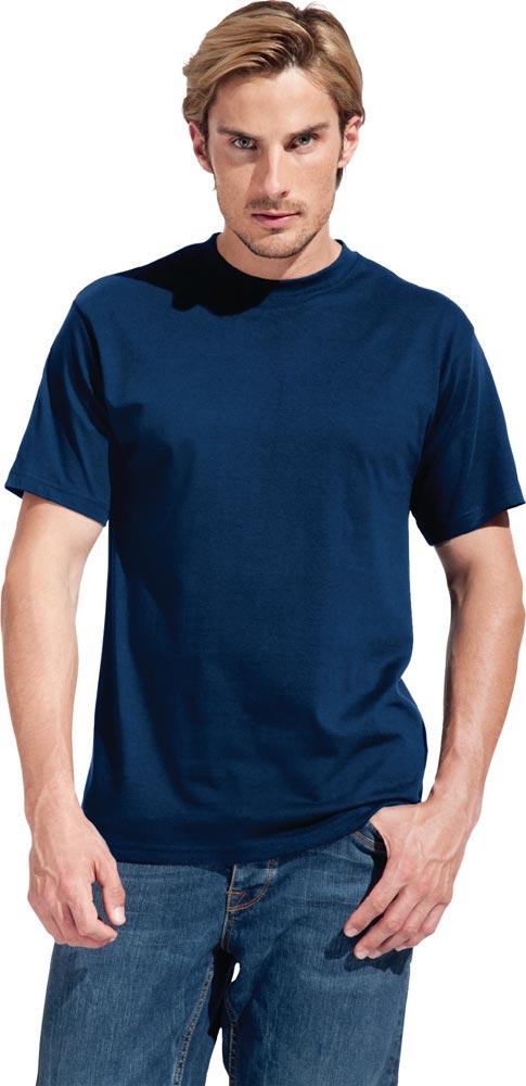 Mens Premium T-Shirt Größe L navy