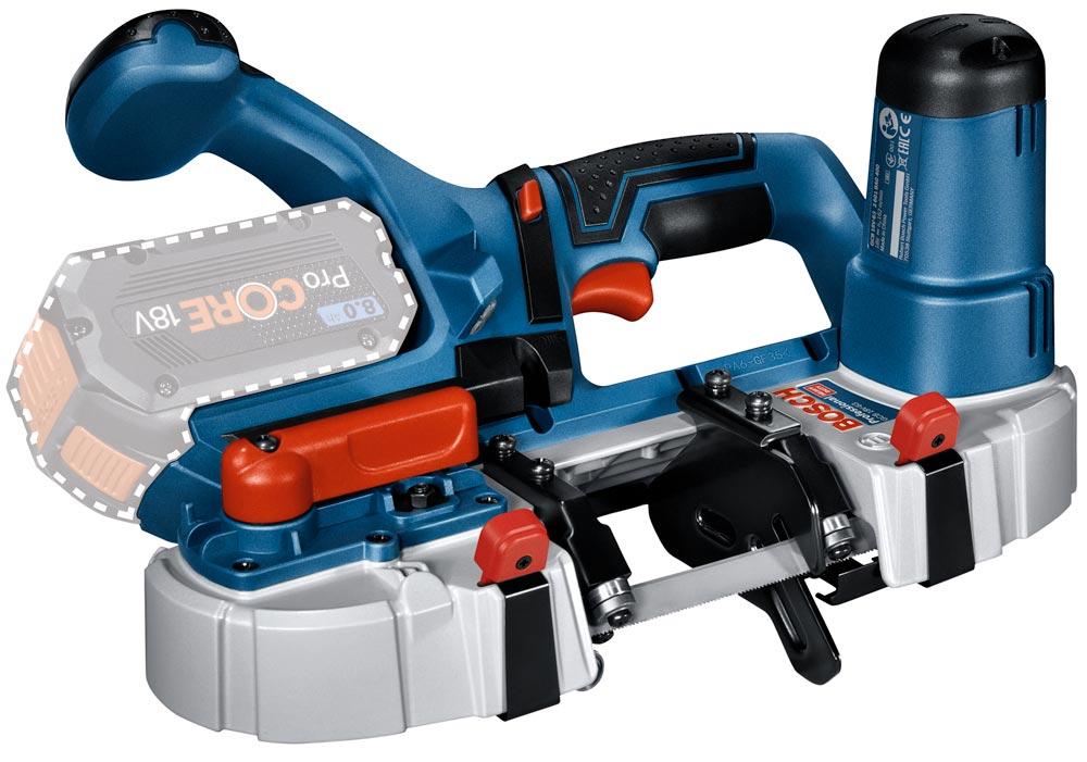 BOSCH Akku-Bandsäge GCB 18V-63 (solo C)