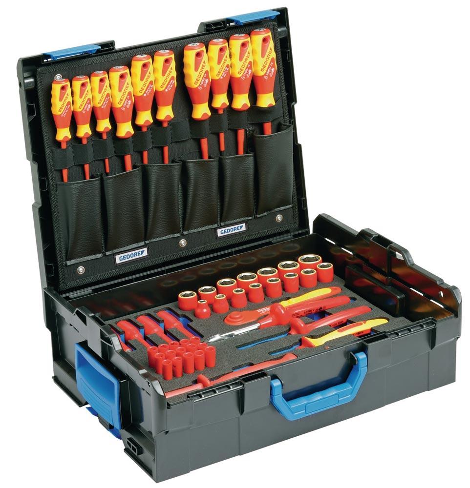 Werkzeugsortiment 53-teilig in L-BOXX® für Elektriker Werkzeugsortiment 53-teilig in L-BOXX® für Elektriker