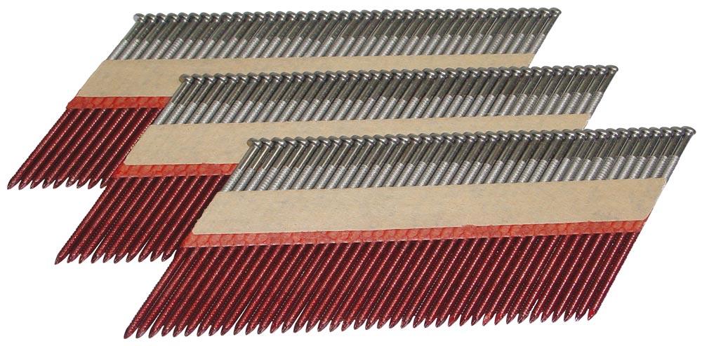Streifennägel 2,8 x 75 mm magaziniert gal./ger. 34 Grad Streifennägel 2,8 x 75 mm magaziniert gal./ger. 34 Grad