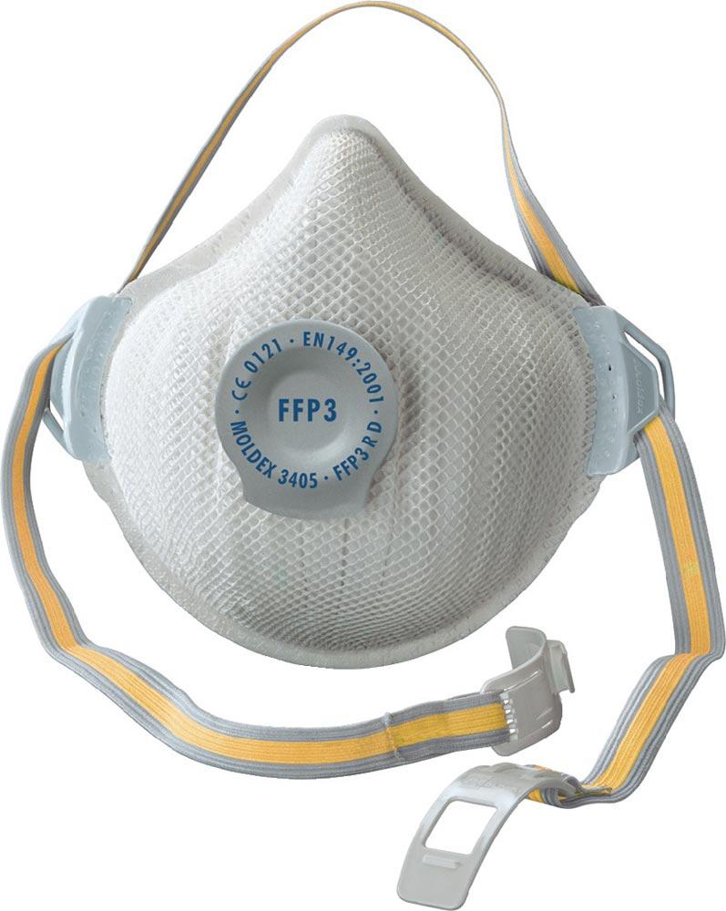 Atemschutzmaske AIR Plus 340501 FFP3 / V R D mit Ausatemventil Atemschutzmaske AIR Plus 340501 FFP3 / V R D mit Ausatemventil