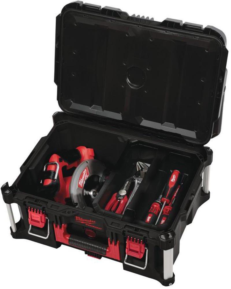 Koffer PACKOUT™ L411xB561xH282 mm Polymer schwarz-rot