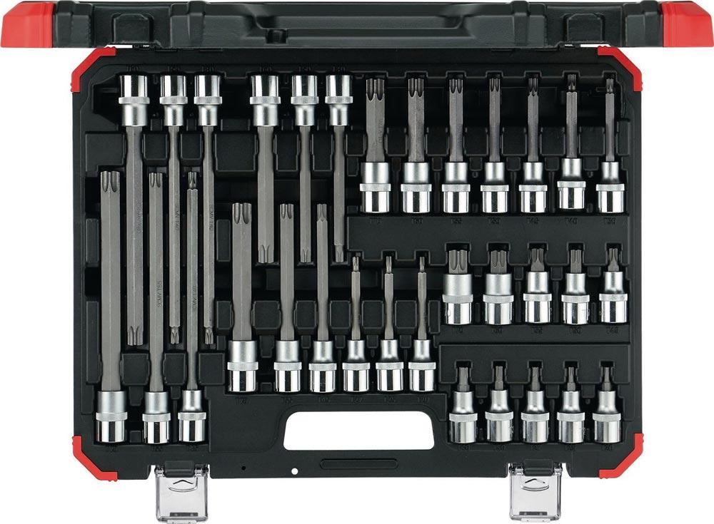 Steckschlüsselsatz R6800 3032 32-teilig 1/2  für Innen-TORX®-Schrauben Steckschlüsselsatz R6800 3032 32-teilig 1/2  für Innen-TORX®-Schrauben