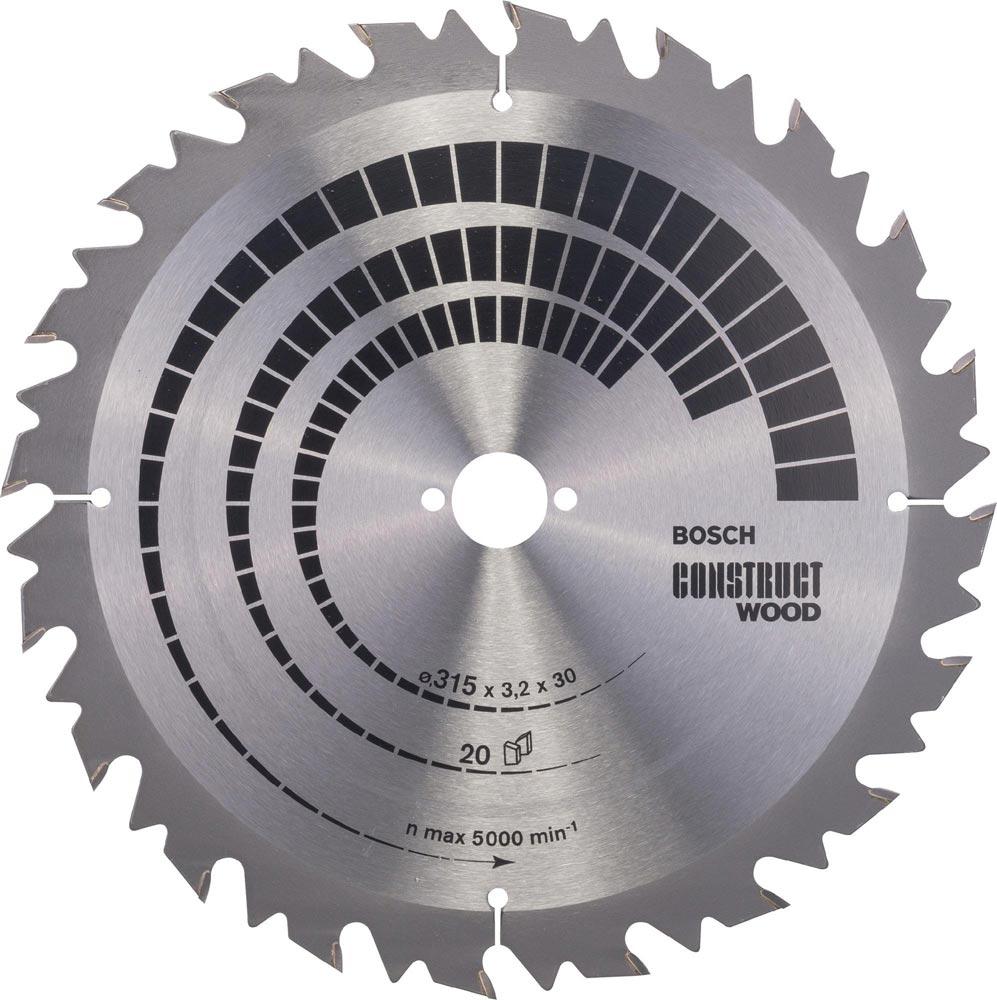Kreissägeblatt Außen-Ø 400 mm Zähnezahl 28 WZ Bohrung 30 mm Schnittbreite 3,2 mm Hartmetall