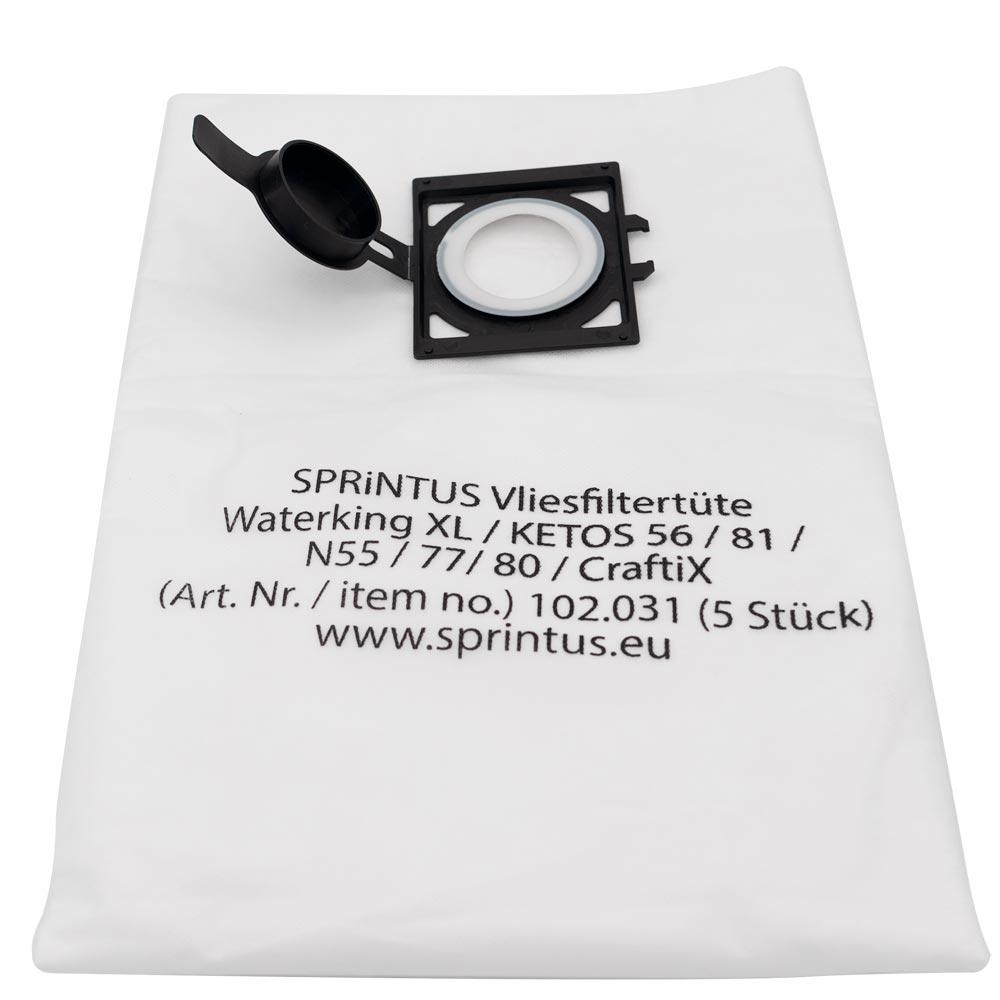 Vliesfiltertüten zu Sauger WDC 1200-35 (5er Pack) Vliesfiltertüten zu Sauger WDC 1200-35 (5er Pack)