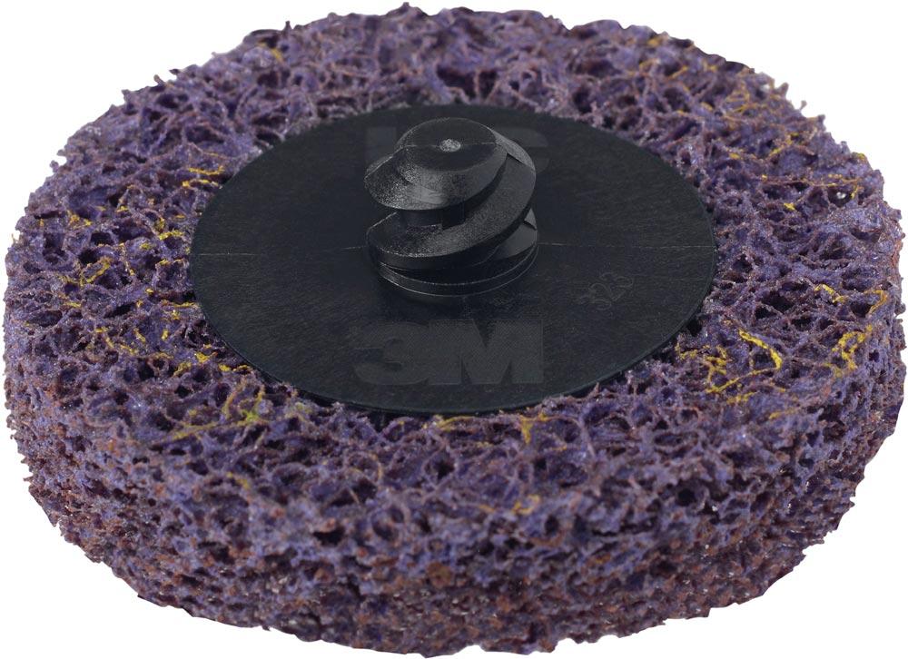 Grobreinigungsscheibe BF-DR Ø 76,2 mm medium violett Grobreinigungsscheibe BF-DR Ø 76,2 mm medium violett
