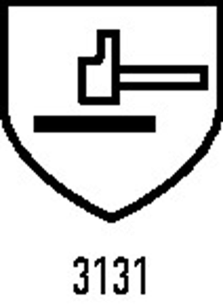 Handschuhe Größe 7 gelb/schwarz EN 388 PSA-Kategorie II