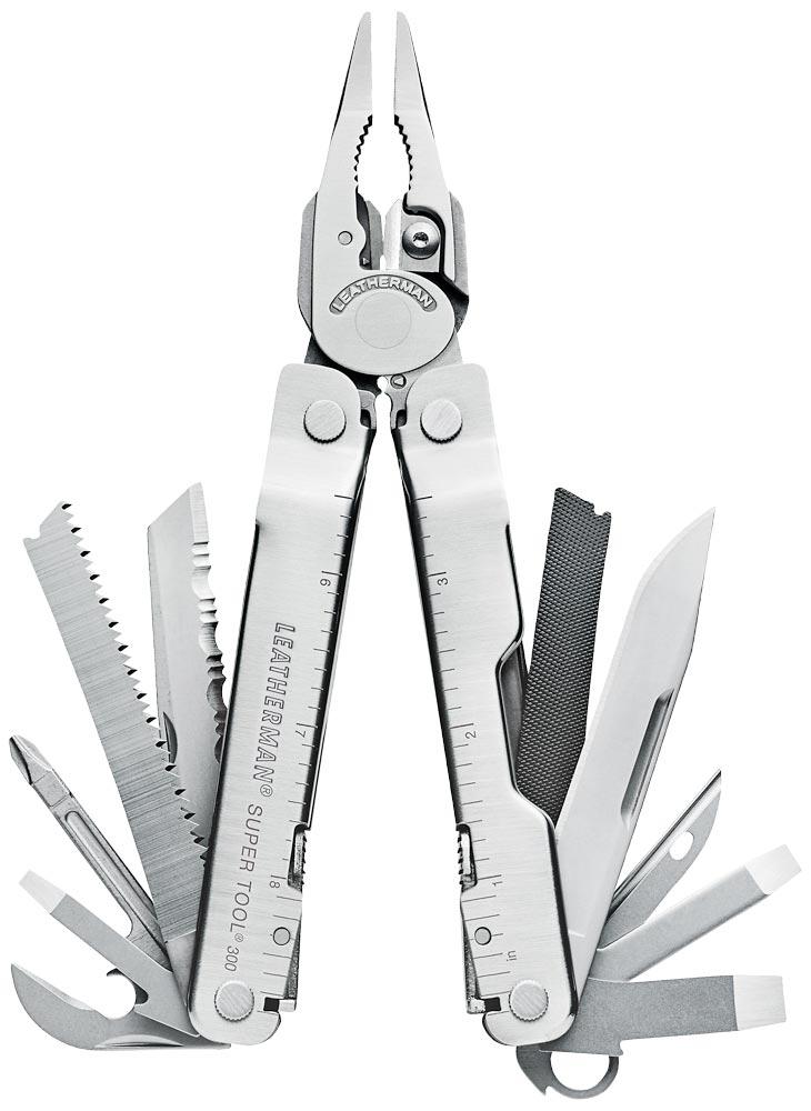 Multitool-Werkzeug Leatherman in Nylonholsterm.19 Funktionen Supertool 300 Multitool-Werkzeug Leatherman in Nylonholsterm.19 Funktionen Supertool 300