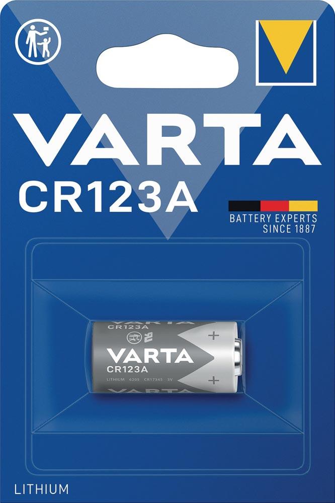 Batterie ULTRA Lithium 3 V CR123A 1430 mAh CR17345 6205 1 Stück / Blister