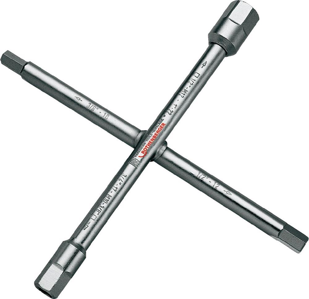 Sanitärkreuzschlüssel 220 x 220 mm 10-Fach-Funktion Sanitärkreuzschlüssel 220 x 220 mm 10-Fach-Funktion