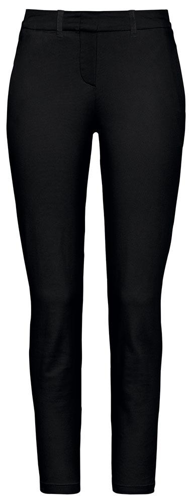 Damen 7/8-Stretchhose, Farbe schwarz, Gr. 2XS