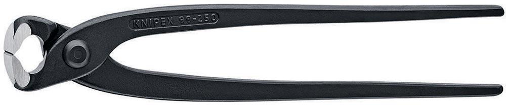 Monierzange Länge 250 mm poliert schwarz atramentiert