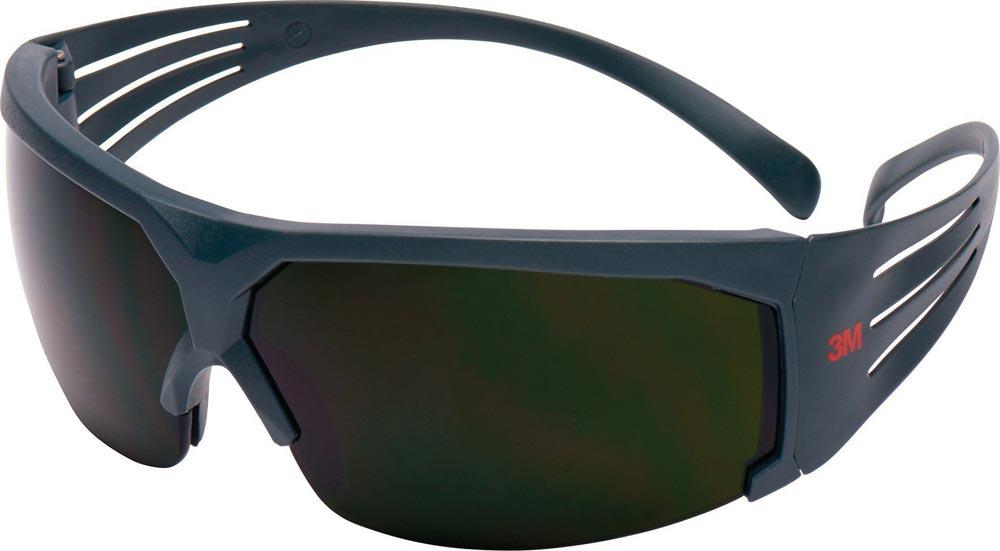 Schweißerbrille SecureFit™SF600 EN 166 Polycarbonat Bügel grau, Scheibe grün IR 5,0