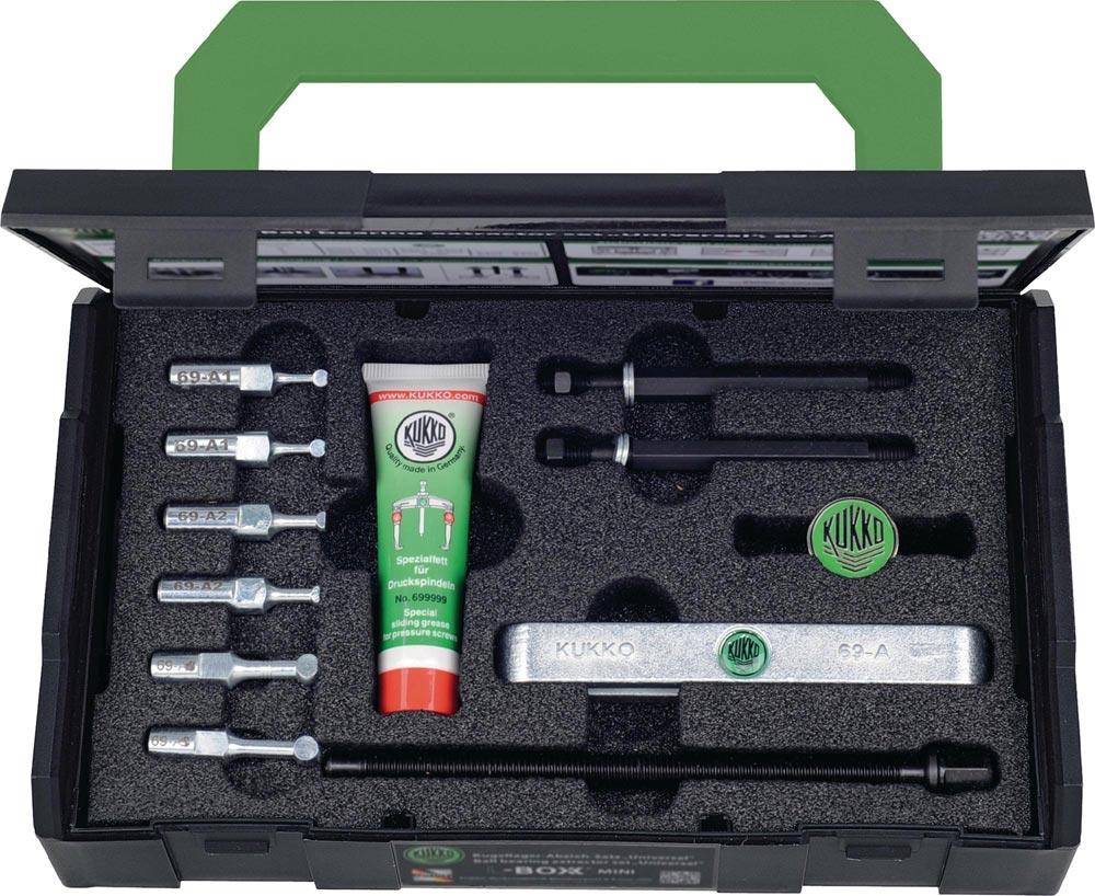 Kugellagerabziehersatz 69 7-teilig Spannbereich 20 - 95 mm