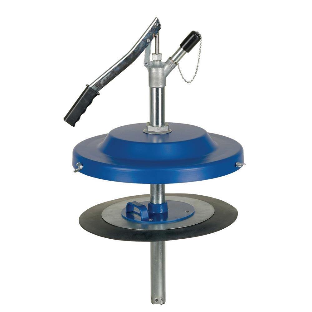 Fettfüllgerät passend für ca. 20 kg Eimer Ø 270 - 310 mm Pumpen-Ø 530 mm Fettfüllgerät passend für ca. 20 kg Eimer Ø 270 - 310 mm Pumpen-Ø 530 mm