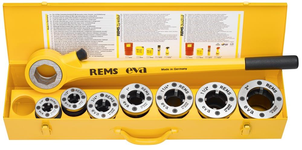 Ratschen-Gewindeschneidkluppe Rems eva R 1/2 - 1 1/4