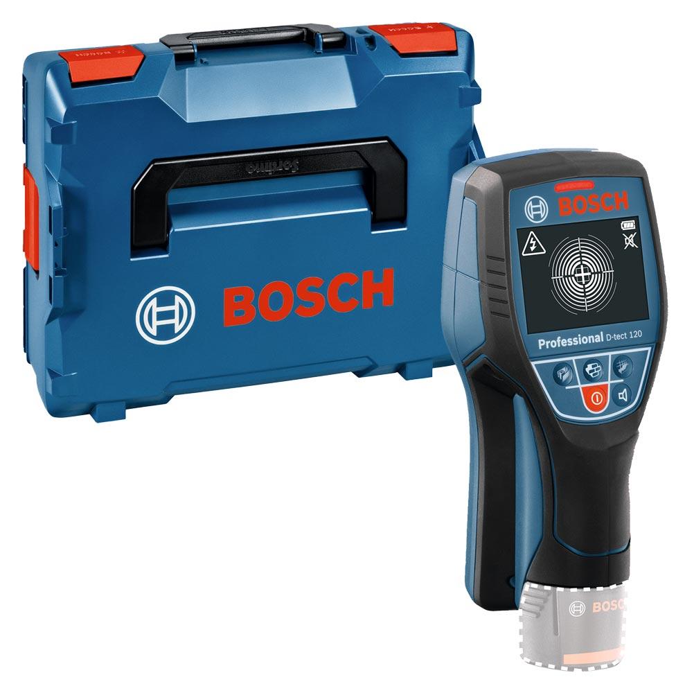 BOSCH Akku-Wallscanner D-tect 120 in Transporttasche (o. Akku/Ladegerät)