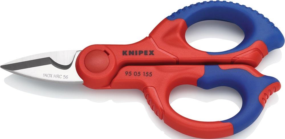 Elektriker-/Handwerkerschere Länge 155 mm 2-K.-Hüllen Elektriker-/Handwerkerschere Länge 155 mm 2-K.-Hüllen