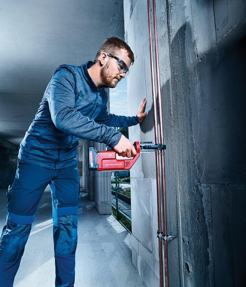Rothenberger Akku-Presswerkzeug ROMAX Compact TT im Koffer (o. Akku/Ladegerät)