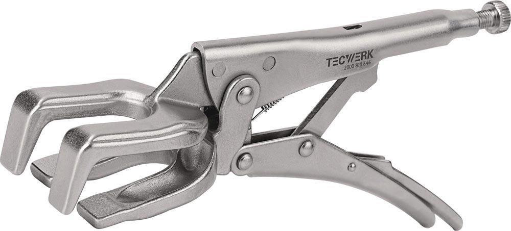 Rohrschweißergripzange Gesamtlänge 280 mm Spannweite max. 70 mm