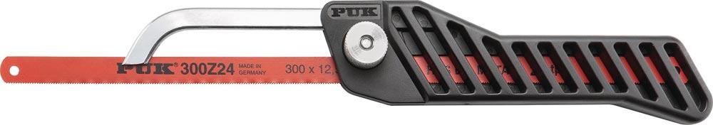 Metallsäge PUK G25 100 Gesamtlänge 313 mm Blattlänge 300 mm verzinkter Führungsbügel Metallsäge PUK G25 100 Gesamtlänge 313 mm Blattlänge 300 mm verzinkter Führungsbügel