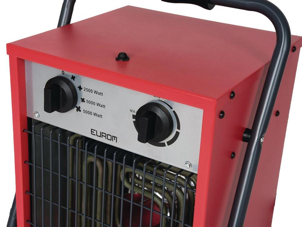Elektroheizer 190 m/h 0 / 2500 / 5000 W 16 A