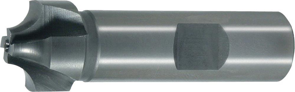 Viertelkreisprofilfräser DIN 6518 B Typ N Radius 10 mm HSS-Co DIN 1835 B Schneidenanzahl 4