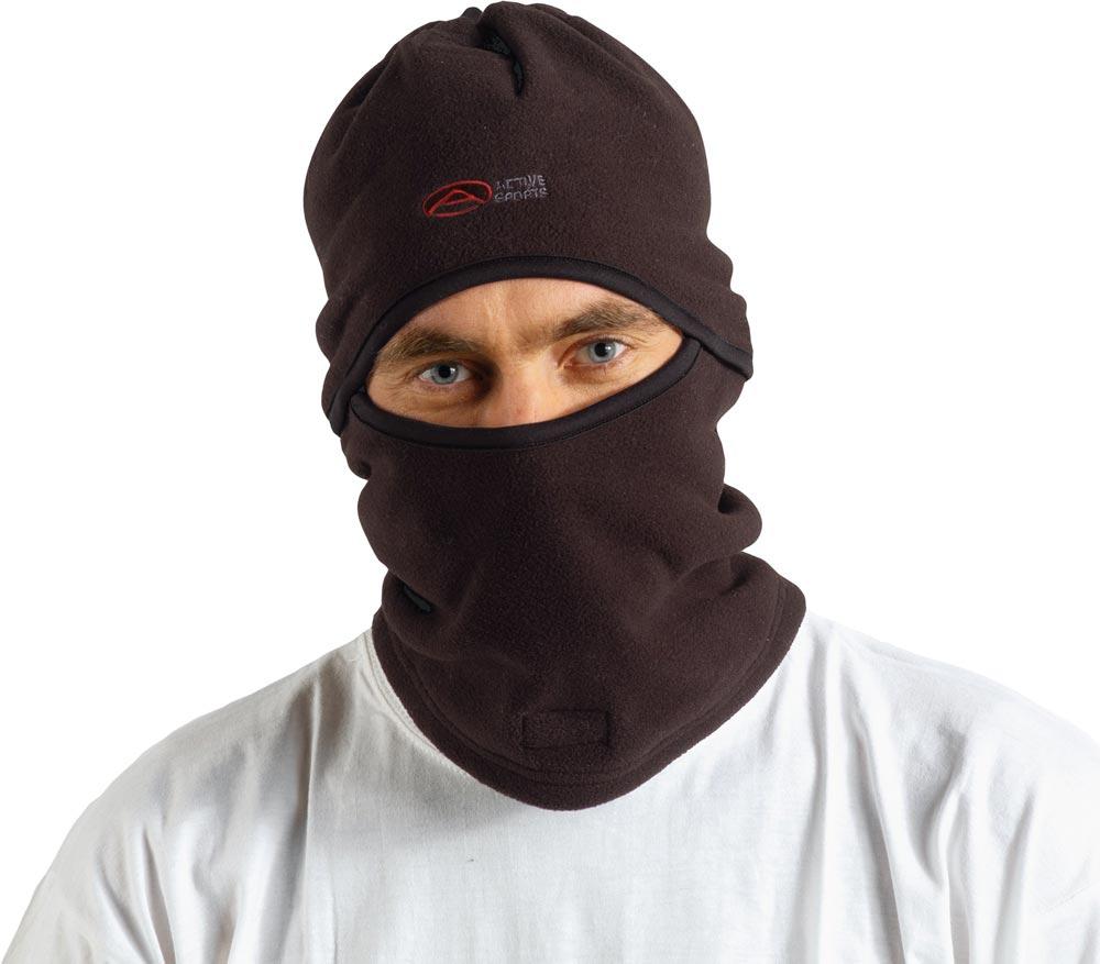 Funktionsgesichtsschutz universal schwarz