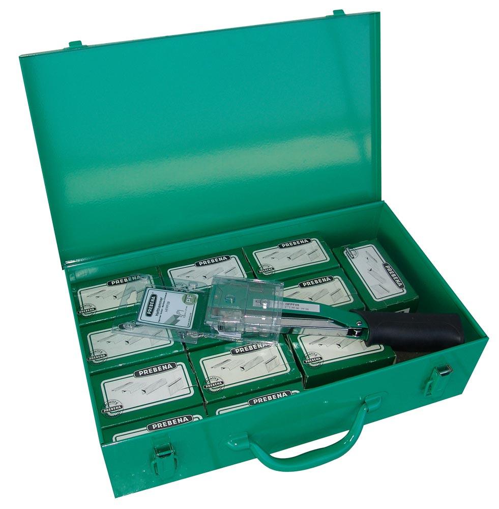 Hammertacker Aktions-Set mit 2 Hammertacker u. 60000 Klammern im Koffer