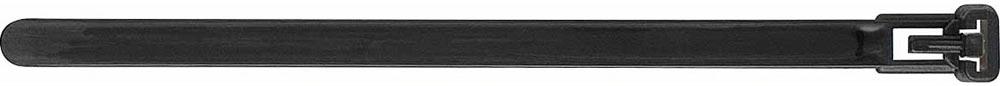 Kabelbinder Länge 370 mm Breite 4,8 mm Polyamid 6.6 schwarz 100St./Btl.