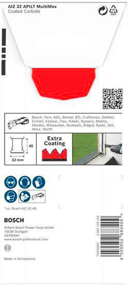 Tauchsägeblatt EXPERT MultiMax AIZ32 APILT Breite 32 mm Eintauchtiefe 45 mm 5 St. Starlock