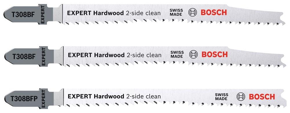 Stichsägeblatt-Set Expert Hardwood T 308BF/BFP 3 Stück / Karte