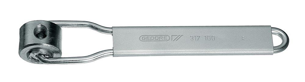 Stockschraubenschlüssel 3171 passend für M6 / M8 / M10 / M12 mit drehbarem Gewindeeinsatz Stockschraubenschlüssel 3171 passend für M6 / M8 / M10 / M12 mit drehbarem Gewindeeinsatz