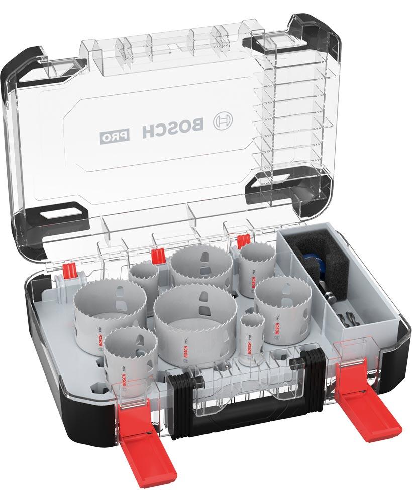 Lochsägen-Set PRO Multi Material PC 11-teilig 25-86 mm Schnitttiefe 40 mm Lochsägen-Set PRO Multi Material PC 11-teilig 25-86 mm Schnitttiefe 40 mm
