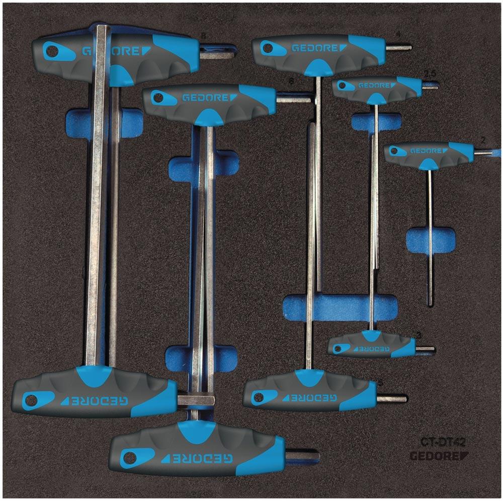 Werkzeugmodul 1500 CT2-DT 2142 9-teilig 2/3-Modul Winkelschraubendreher