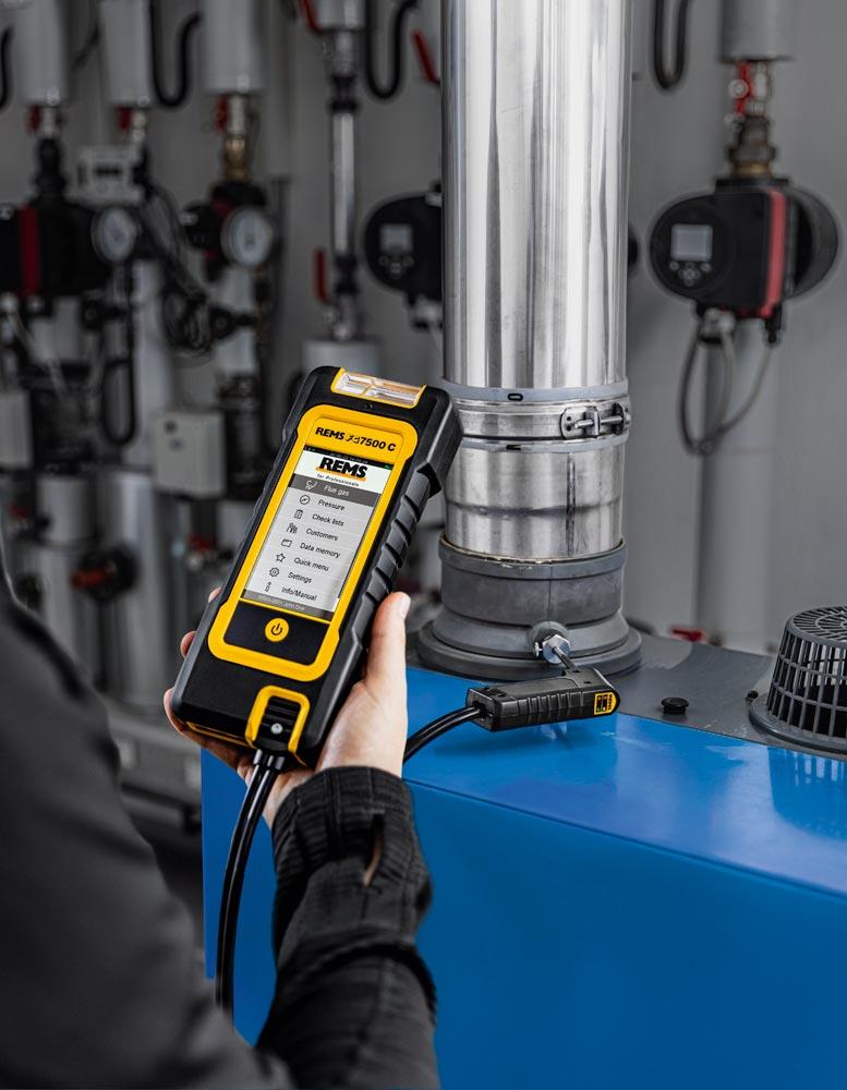 REMS Elektronisches Abgasmess- und Druckprüfgerät FG7500 C